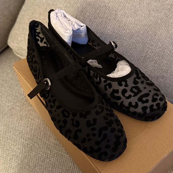 J. Crew Leopard mesh Mary Jane flats - Picture 8 of 9